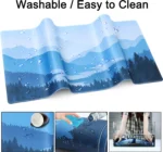 Desk Mat,Large Mouse Pad 35”×15.6”×0.12” XXL Extended Gaming Mouse Pad 04
