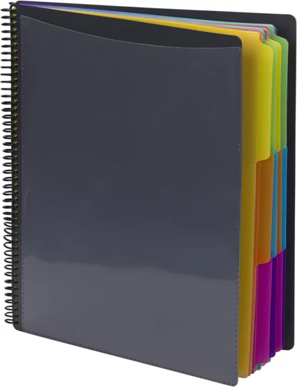 Smead 24 Pocket Poly Project Organizer 01