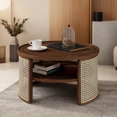 Round coffee table