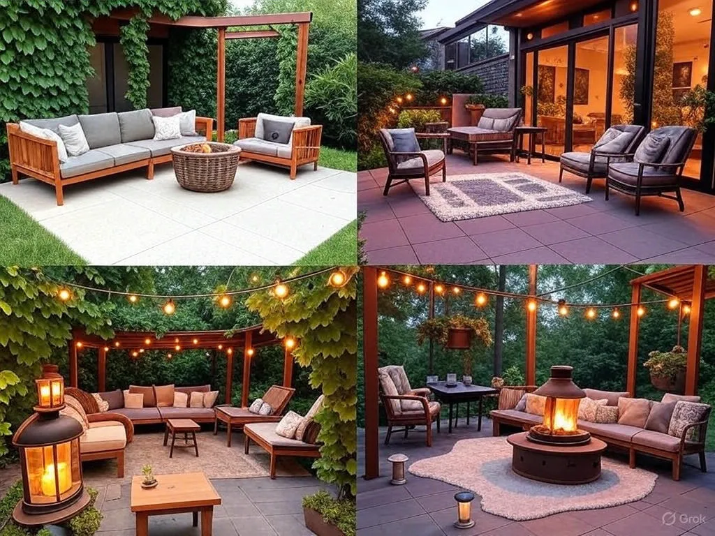 Seasonal Patio Decorating visual ideas 